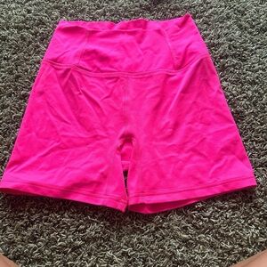 Pink free people shorts